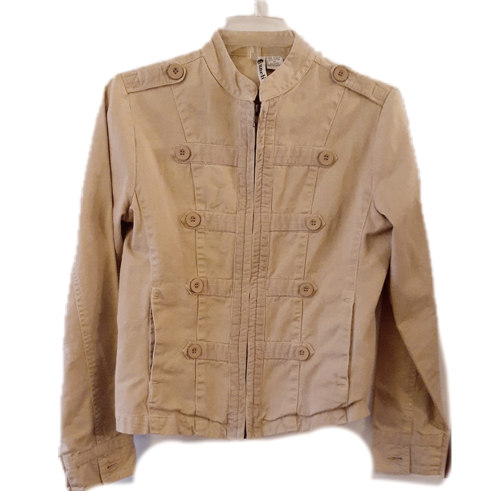 Punch Military style Canvas Khaki Jacket